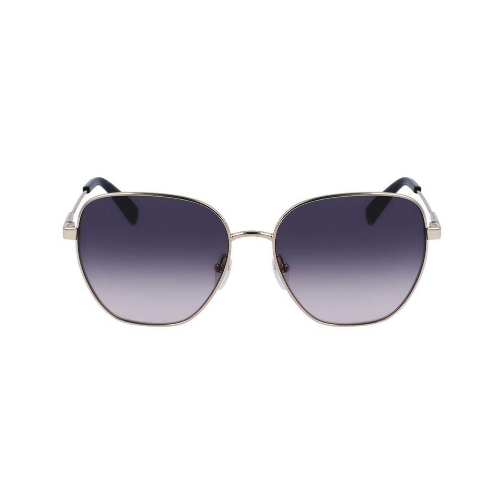 Longchamp Yellow Metal Sunglasses - Hilstor
