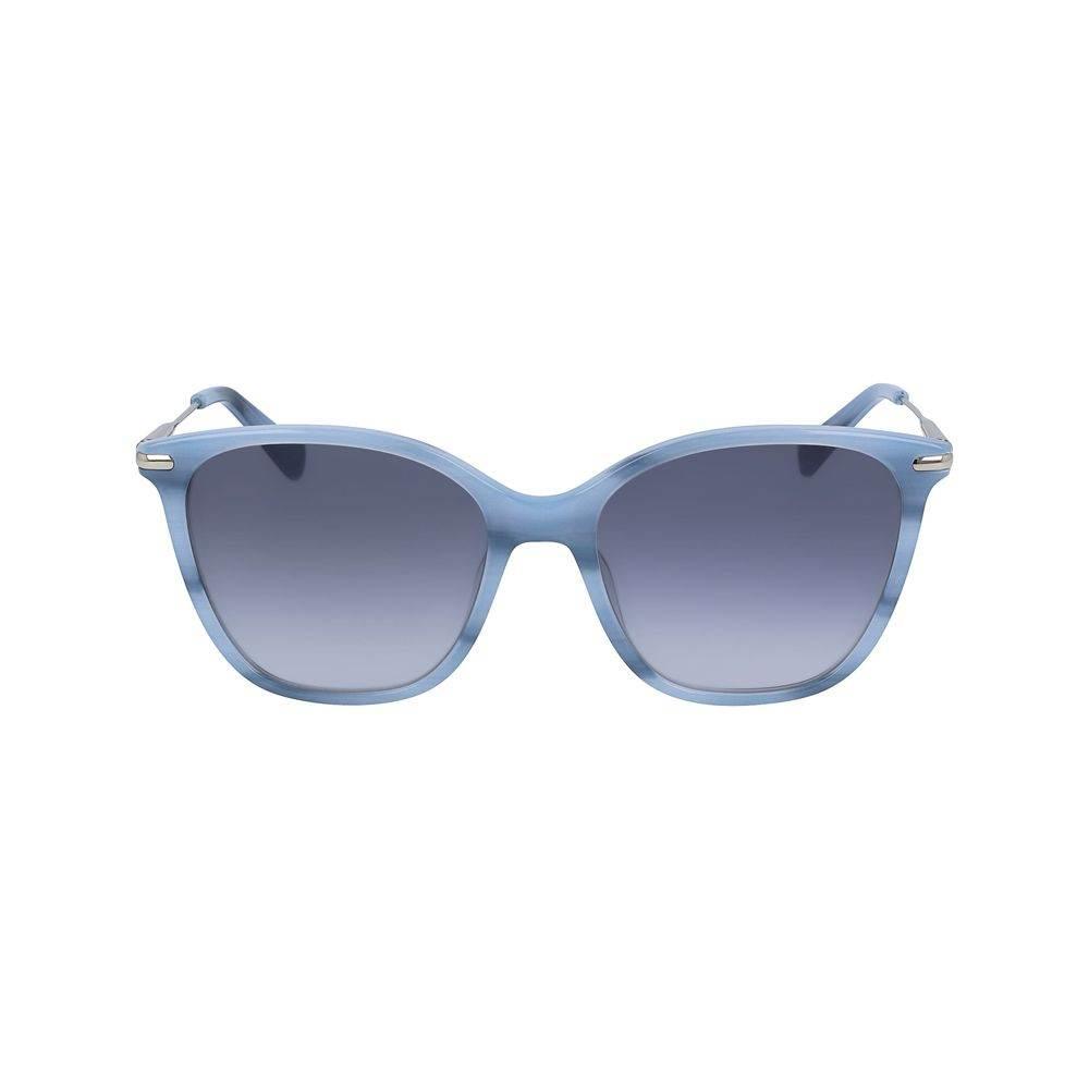 Longchamp Blue Acetate Sunglasses - Hilstor