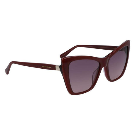 Longchamp Red Acetate Sunglasses - Hilstor