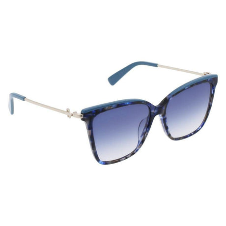 Longchamp Blue Acetate Sunglasses - Hilstor