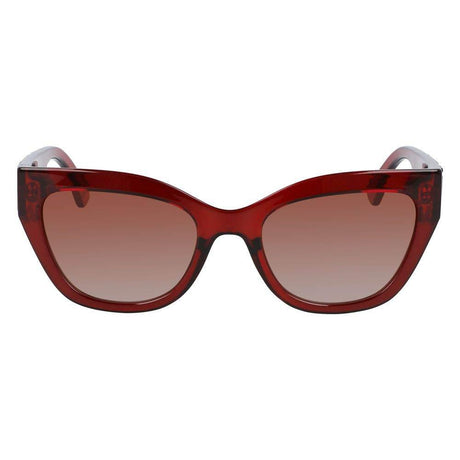 Longchamp Red Injected Sunglasses - Hilstor