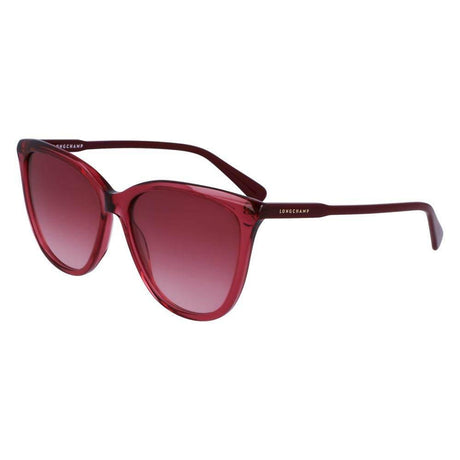 Longchamp Red Acetate Sunglasses - Hilstor