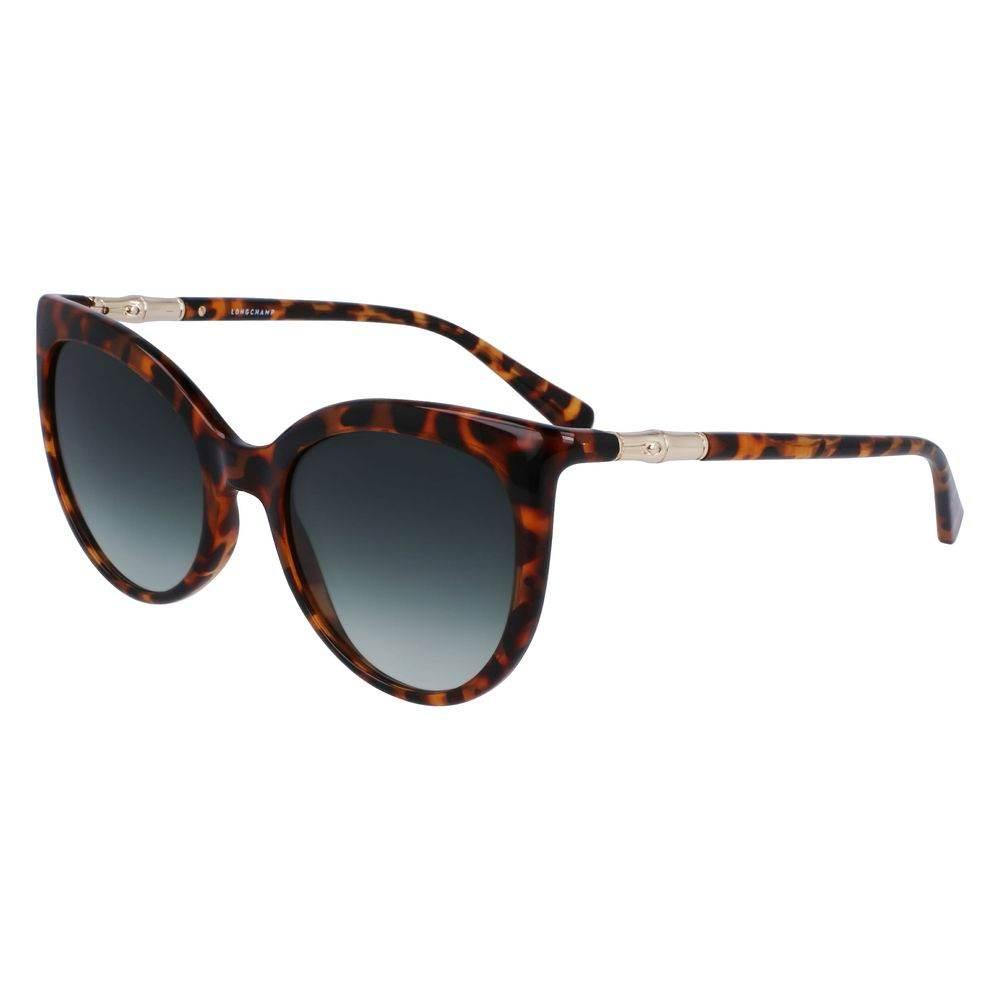 Longchamp Brown Bio Injected Sunglasses - Hilstor