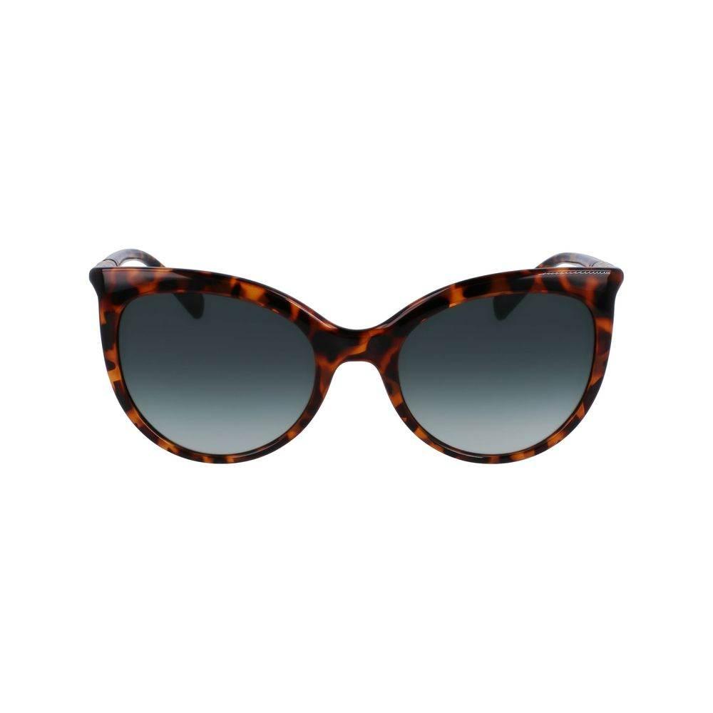 Longchamp Brown Bio Injected Sunglasses - Hilstor