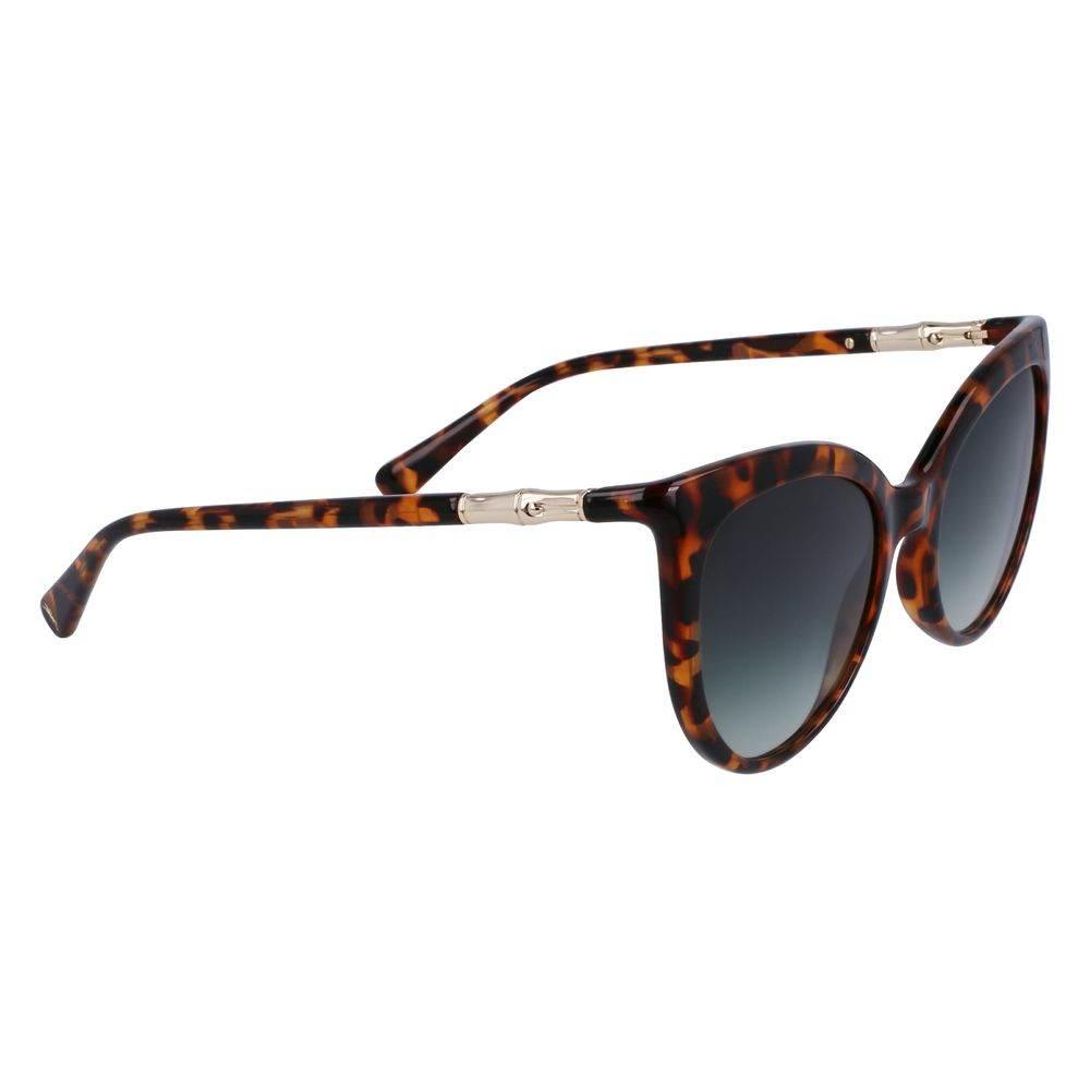 Longchamp Brown Bio Injected Sunglasses - Hilstor