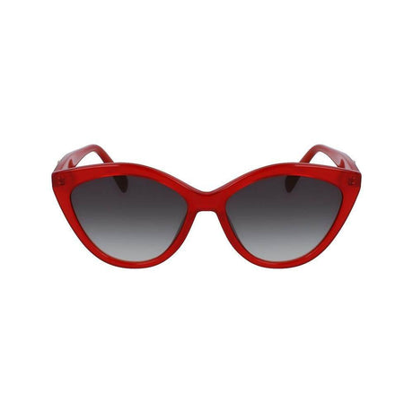 Longchamp Red Acetate Sunglasses - Hilstor