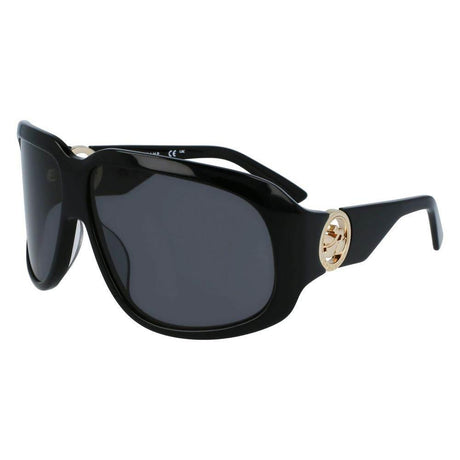Longchamp Black Acetate Sunglasses - Hilstor