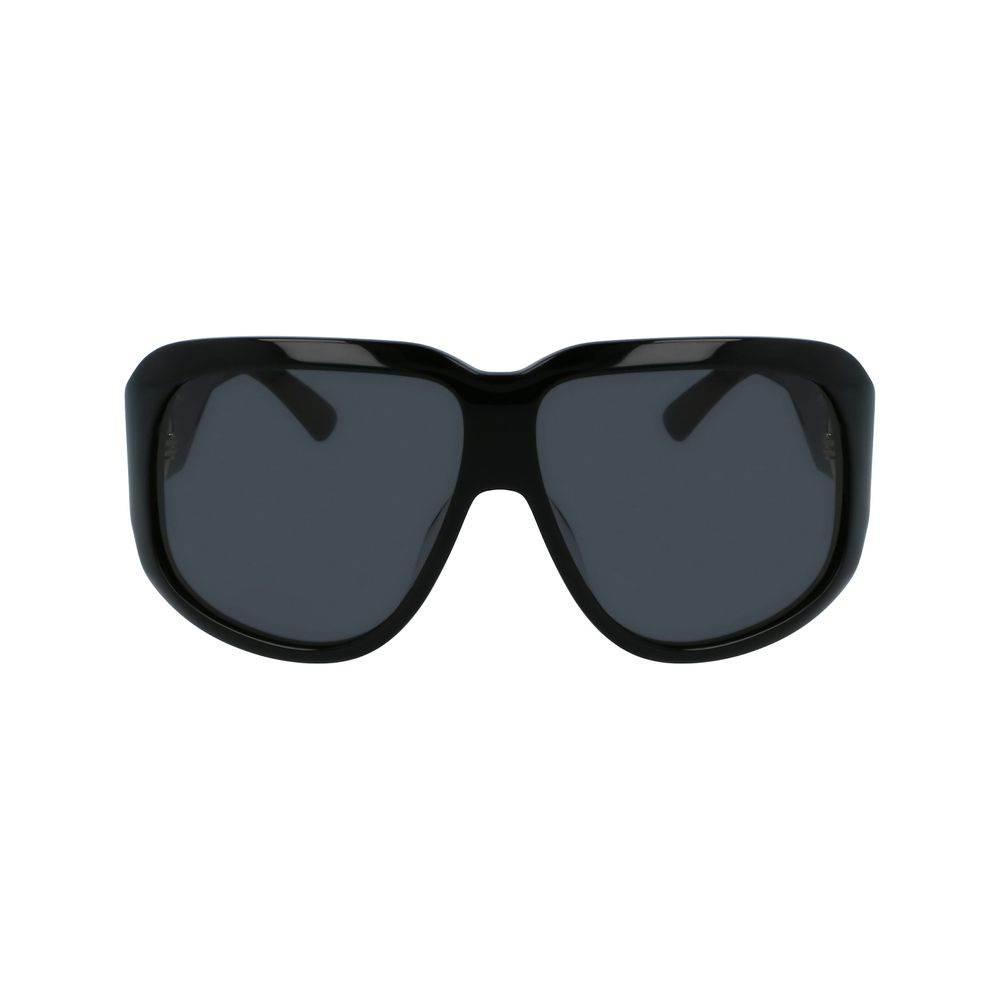 Longchamp Black Acetate Sunglasses - Hilstor
