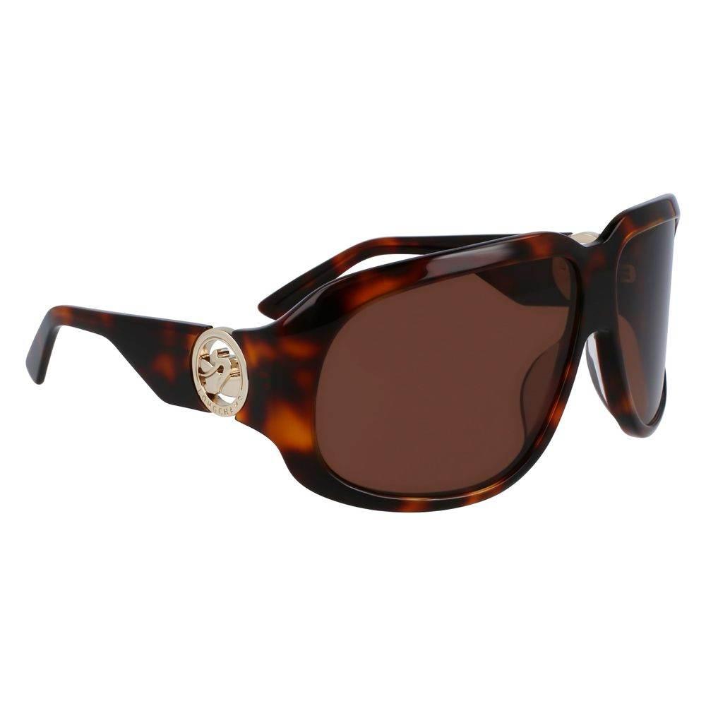 Longchamp Brown Acetate Sunglasses - Hilstor