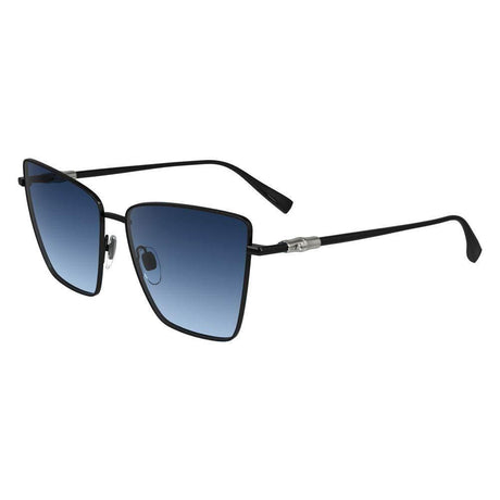Longchamp Black Metal Sunglasses - Hilstor