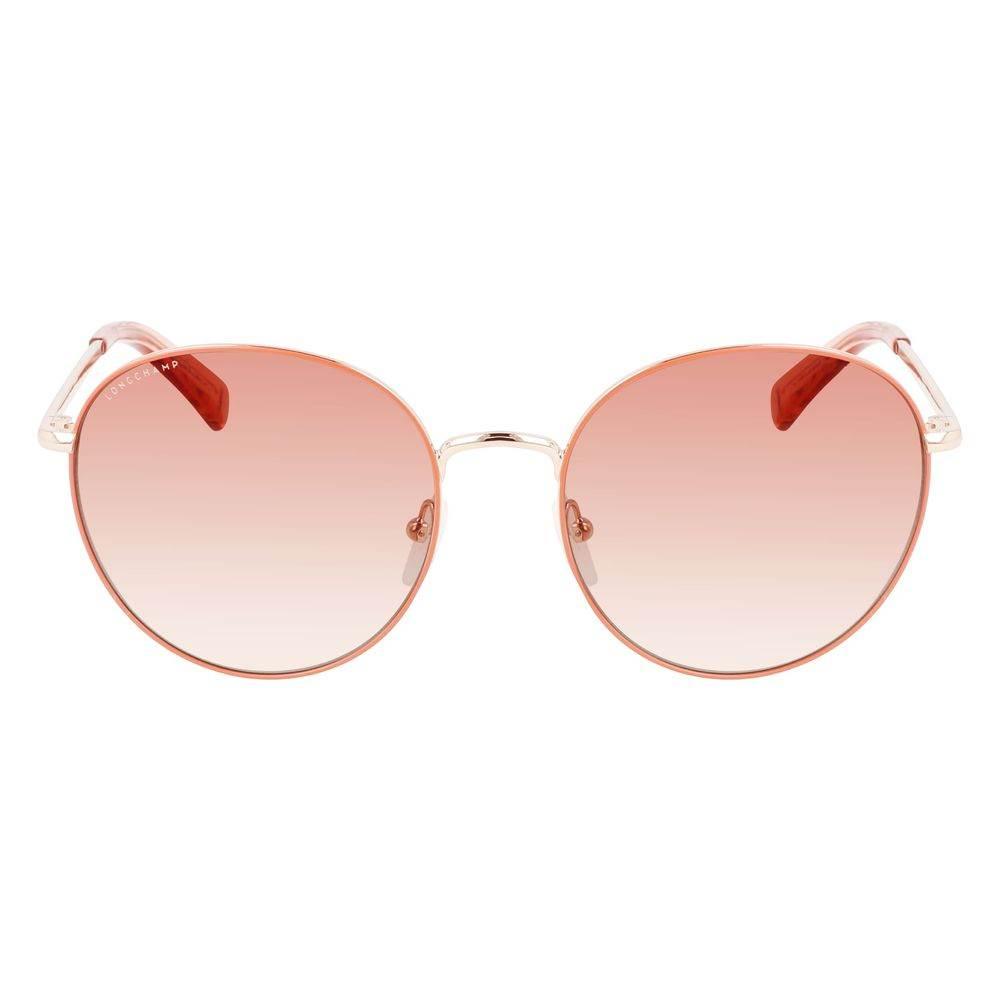 Longchamp Brown Metal Sunglasses - Hilstor