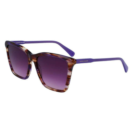 Longchamp Purple Acetate Sunglasses - Hilstor