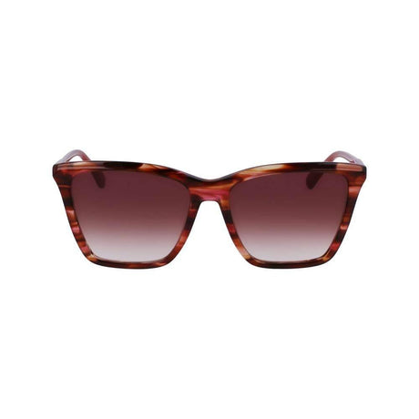 Longchamp Red Acetate Sunglasses - Hilstor