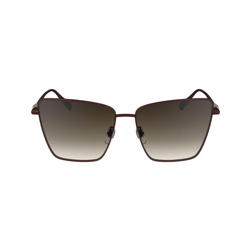 Longchamp Red Metal Sunglasses - Hilstor