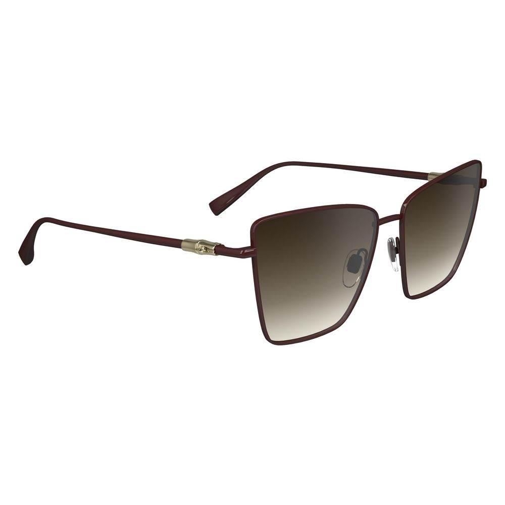 Longchamp Red Metal Sunglasses - Hilstor