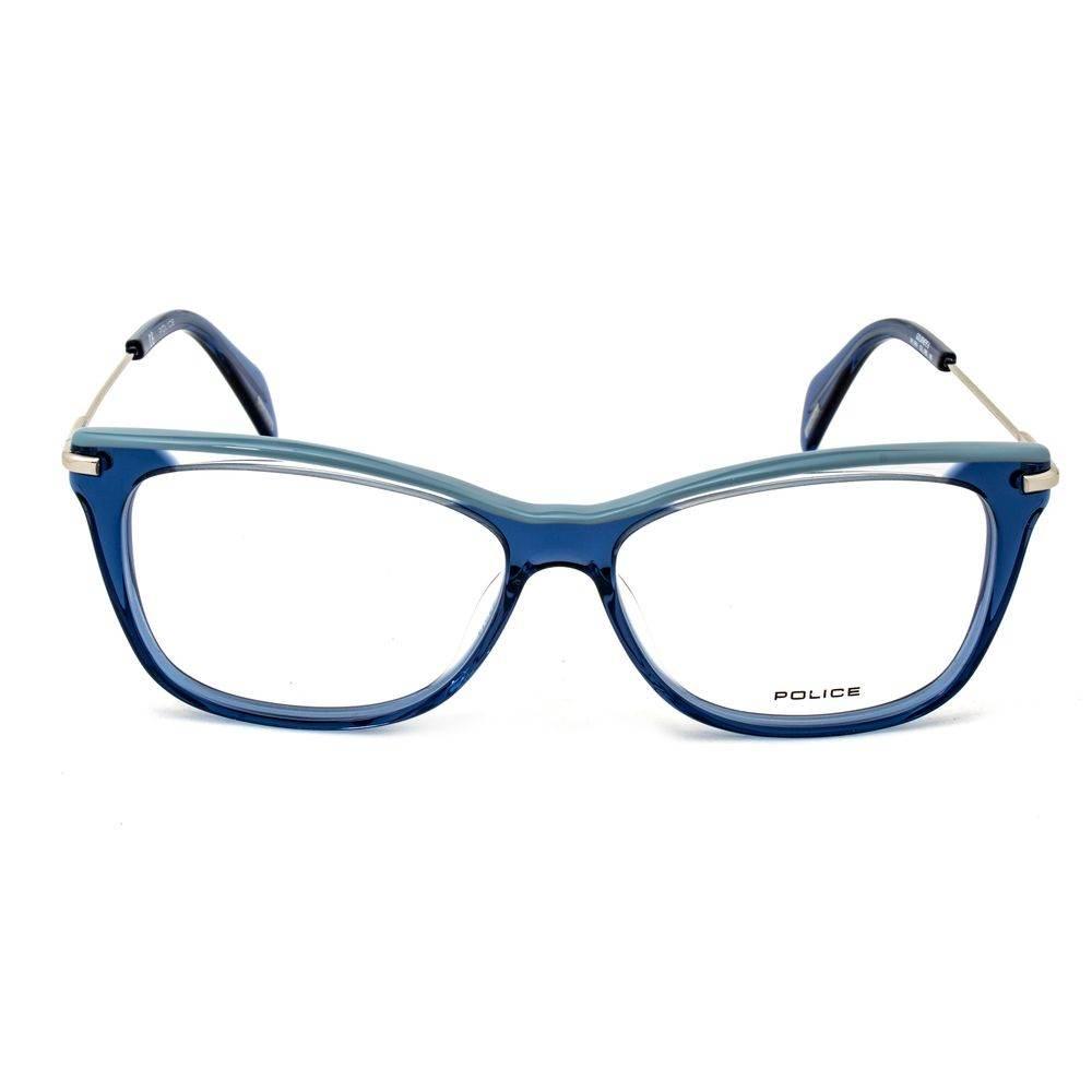 Police Blue Acetate Frames - Hilstor