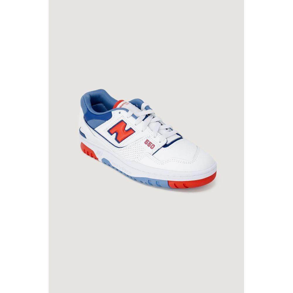 New Balance Blue Artificial Leather Sneaker - Hilstor