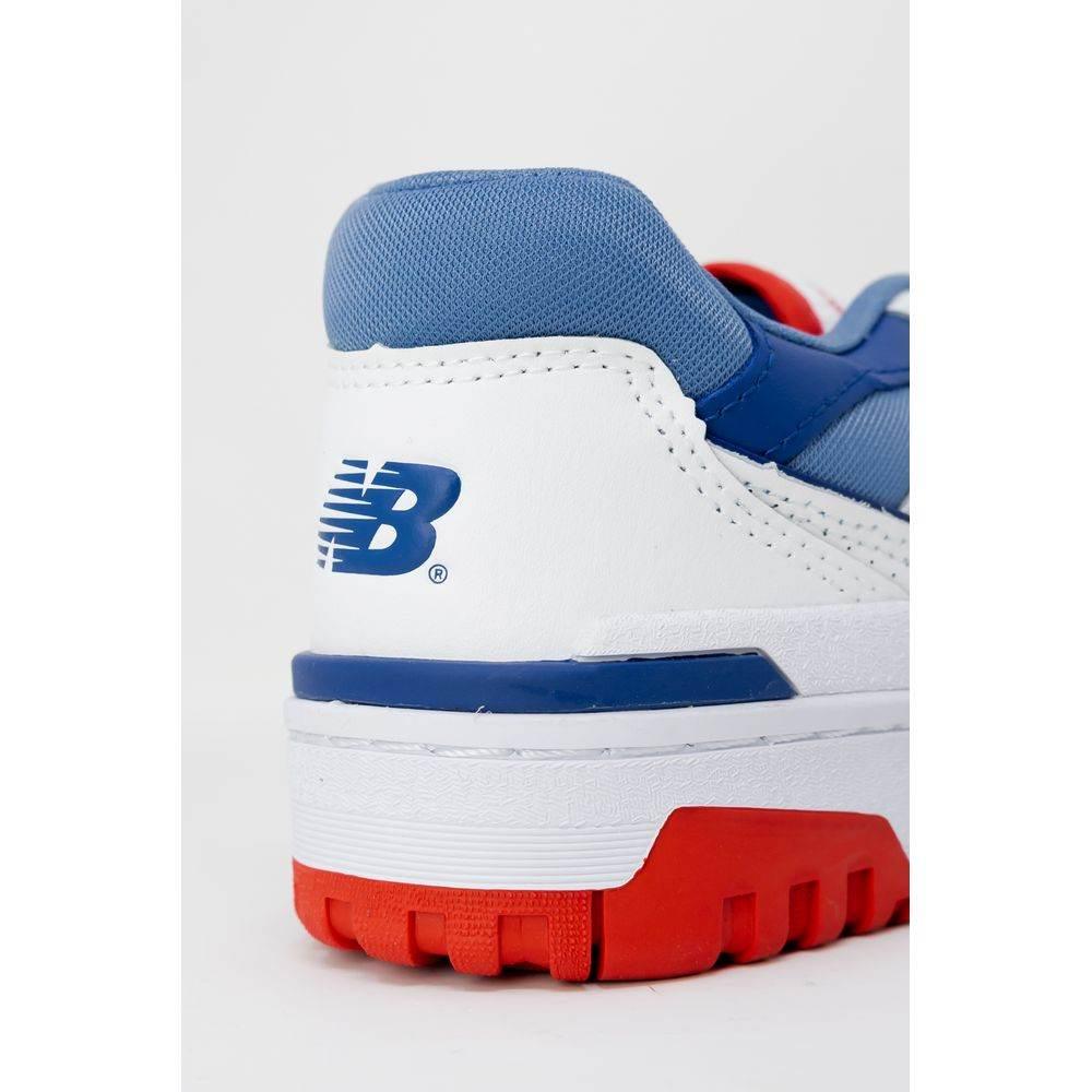 New Balance Blue Artificial Leather Sneaker - Hilstor