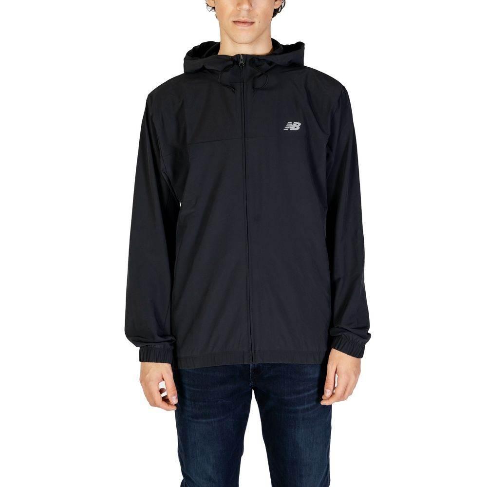 New Balance Black Recycled Polyester Jackets & Coat - Hilstor