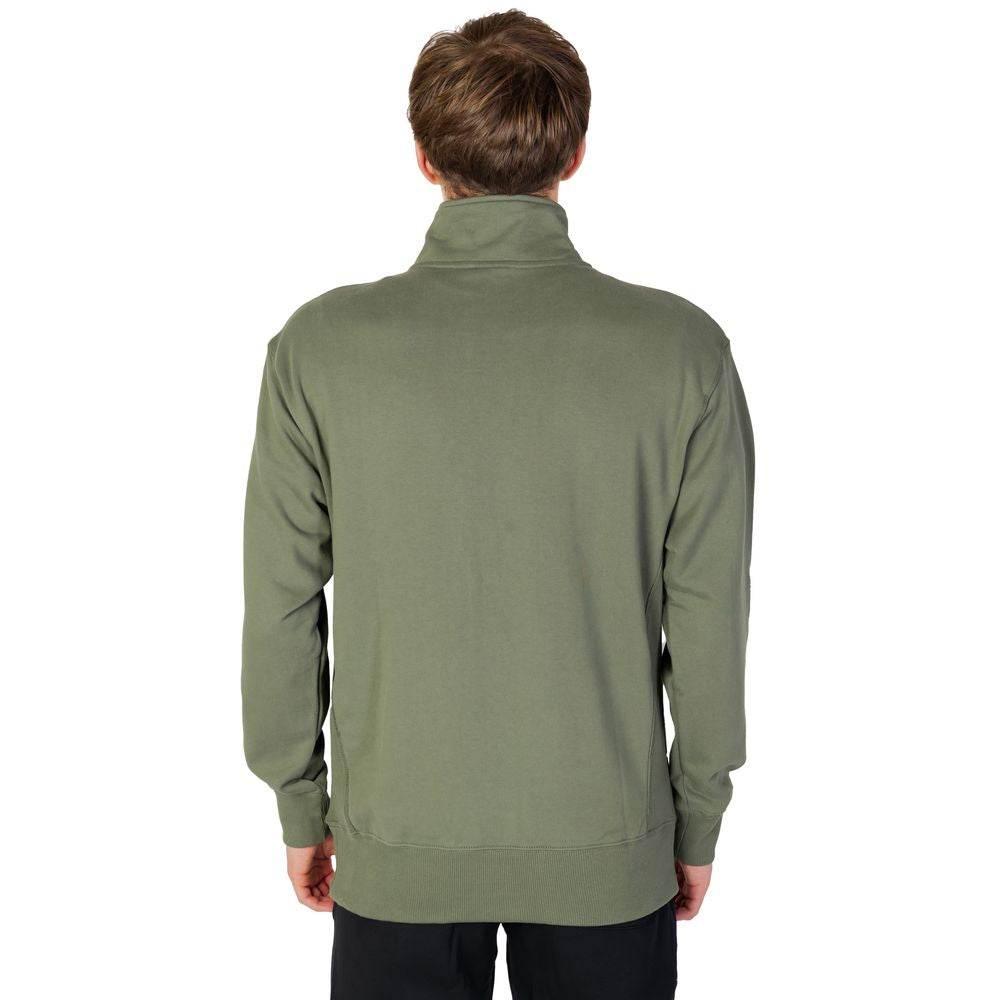 New Balance Green Cotton Sweatshirt - Hilstor