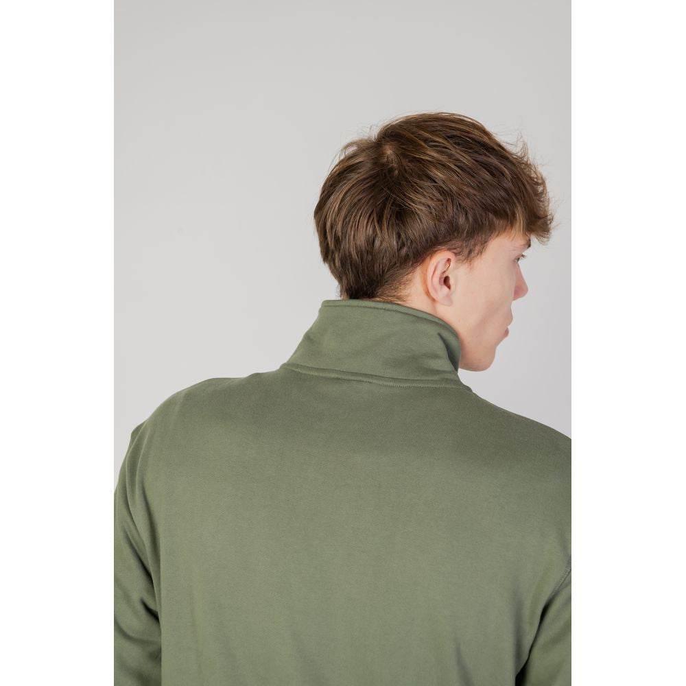 New Balance Green Cotton Sweatshirt - Hilstor
