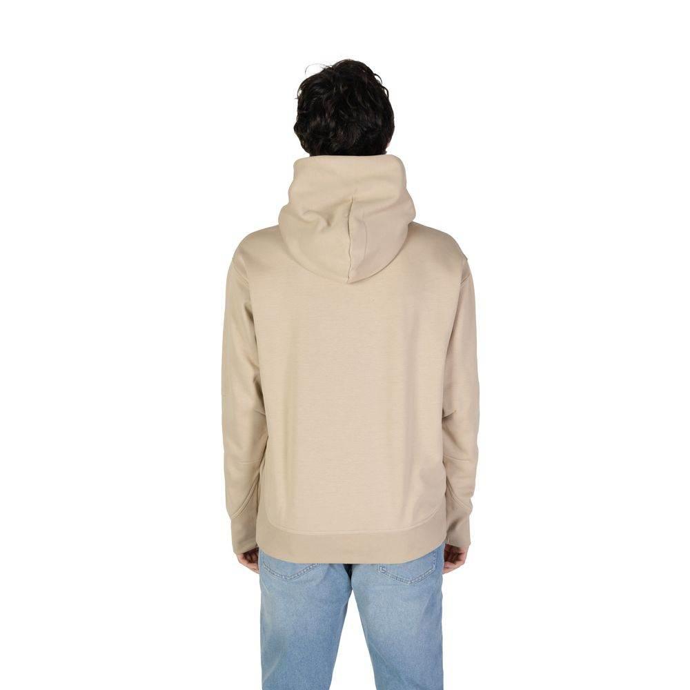 New Balance Beige Recycled Polyester Hoody - Hilstor