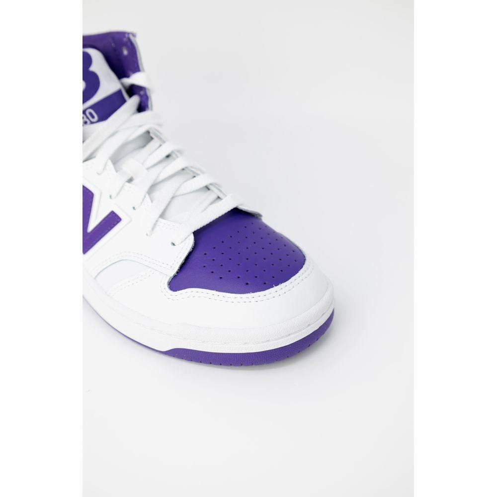 New Balance Purple Leather Sneaker - Hilstor