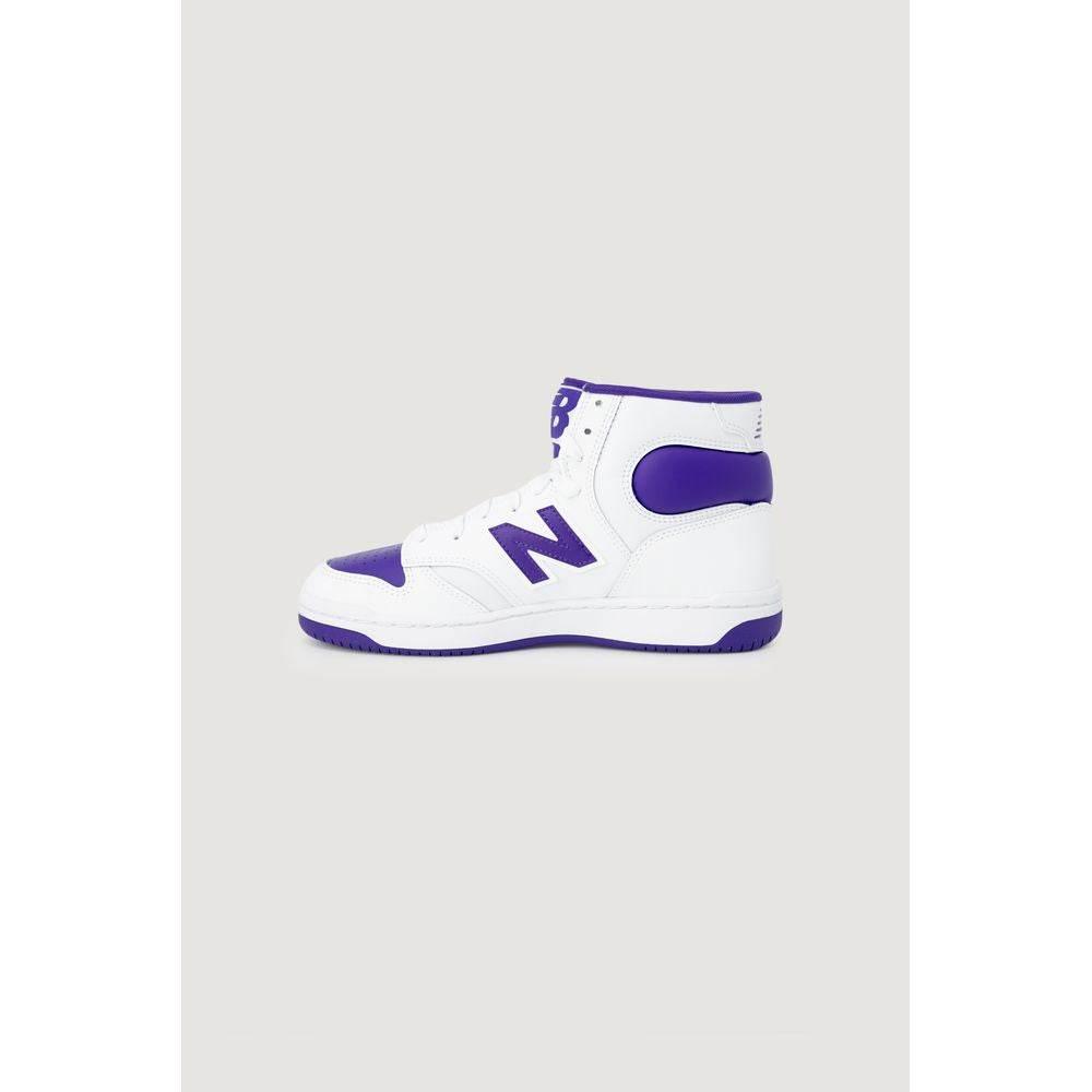 New Balance Purple Leather Sneaker - Hilstor