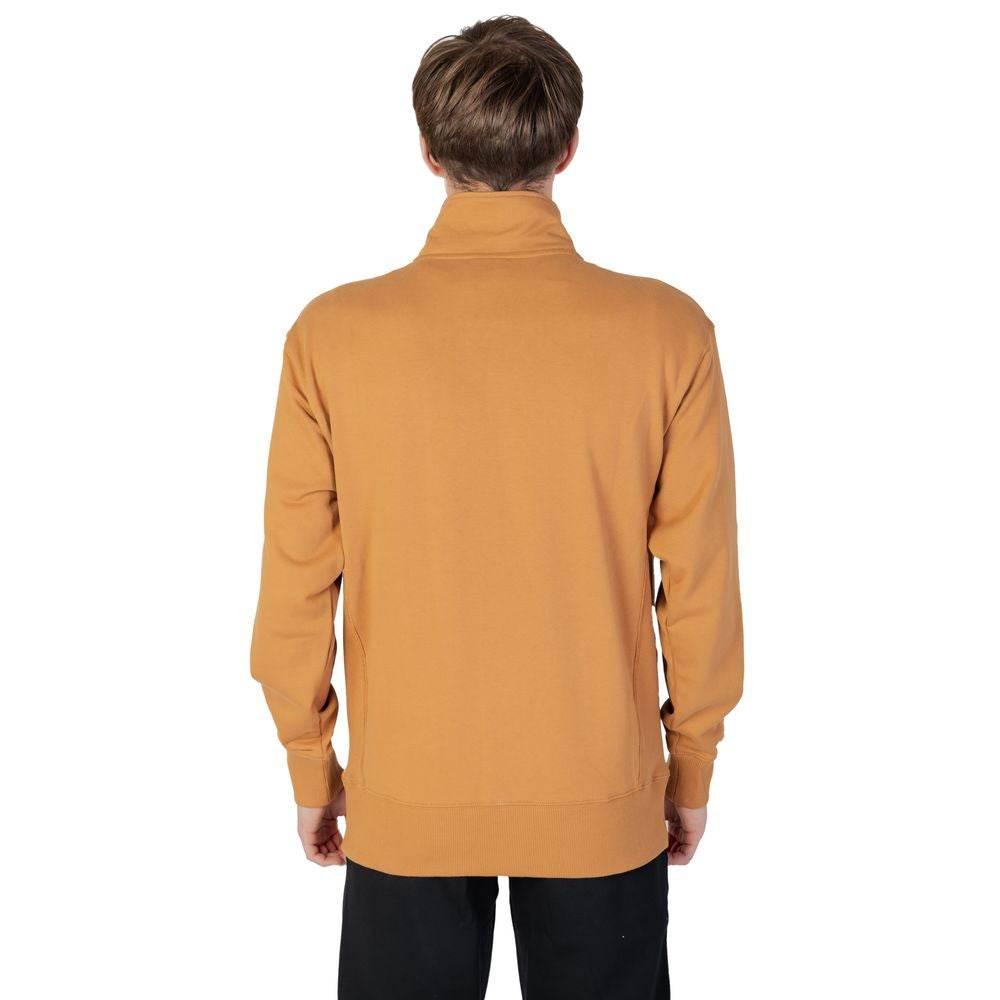 New Balance Brown Cotton Sweatshirt - Hilstor