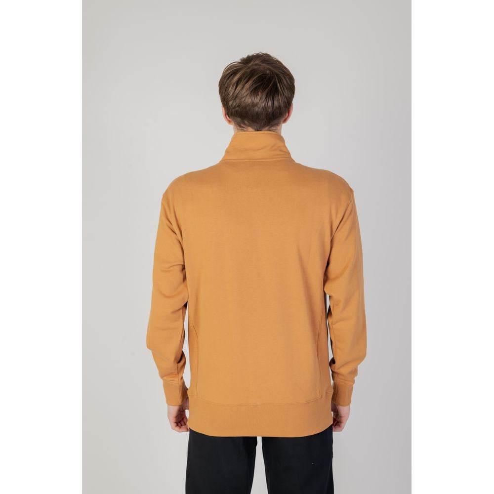 New Balance Brown Cotton Sweatshirt - Hilstor