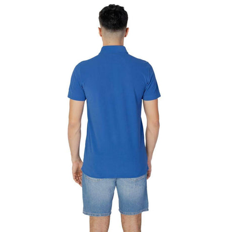 Suns Blue Polyester Polo Shirt - Hilstor