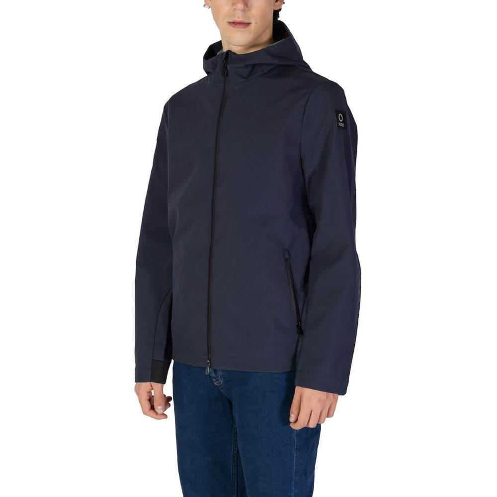 Suns Blue Polyester Jacket - Hilstor