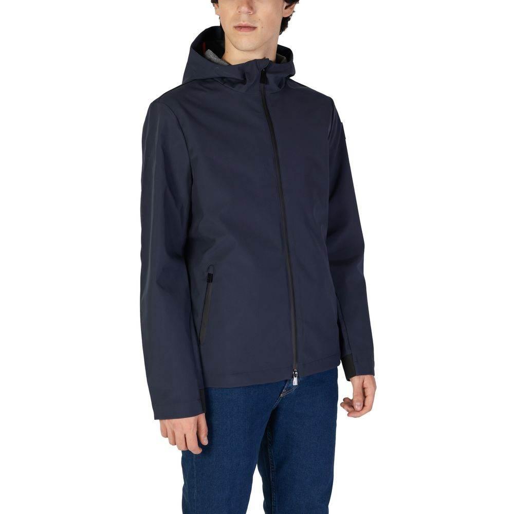 Suns Blue Polyester Jacket - Hilstor