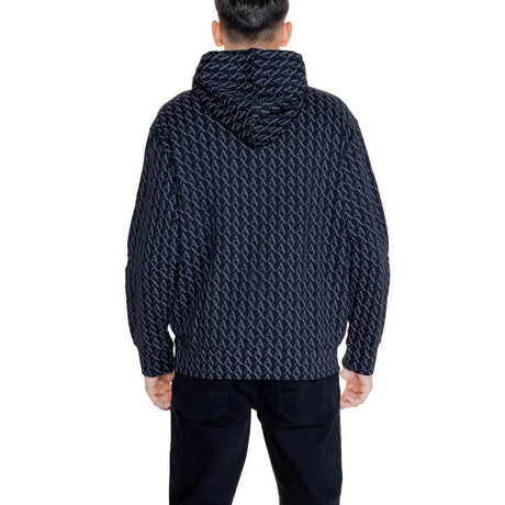 Armani Exchange Black Cotton Sweater - Hilstor