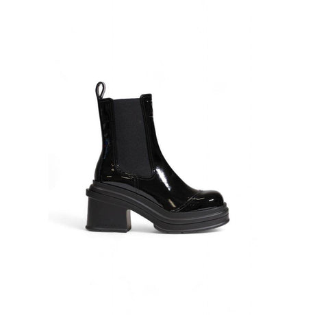Armani Exchange Black Polyester Boot - Hilstor
