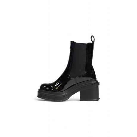 Armani Exchange Black Polyester Boot - Hilstor