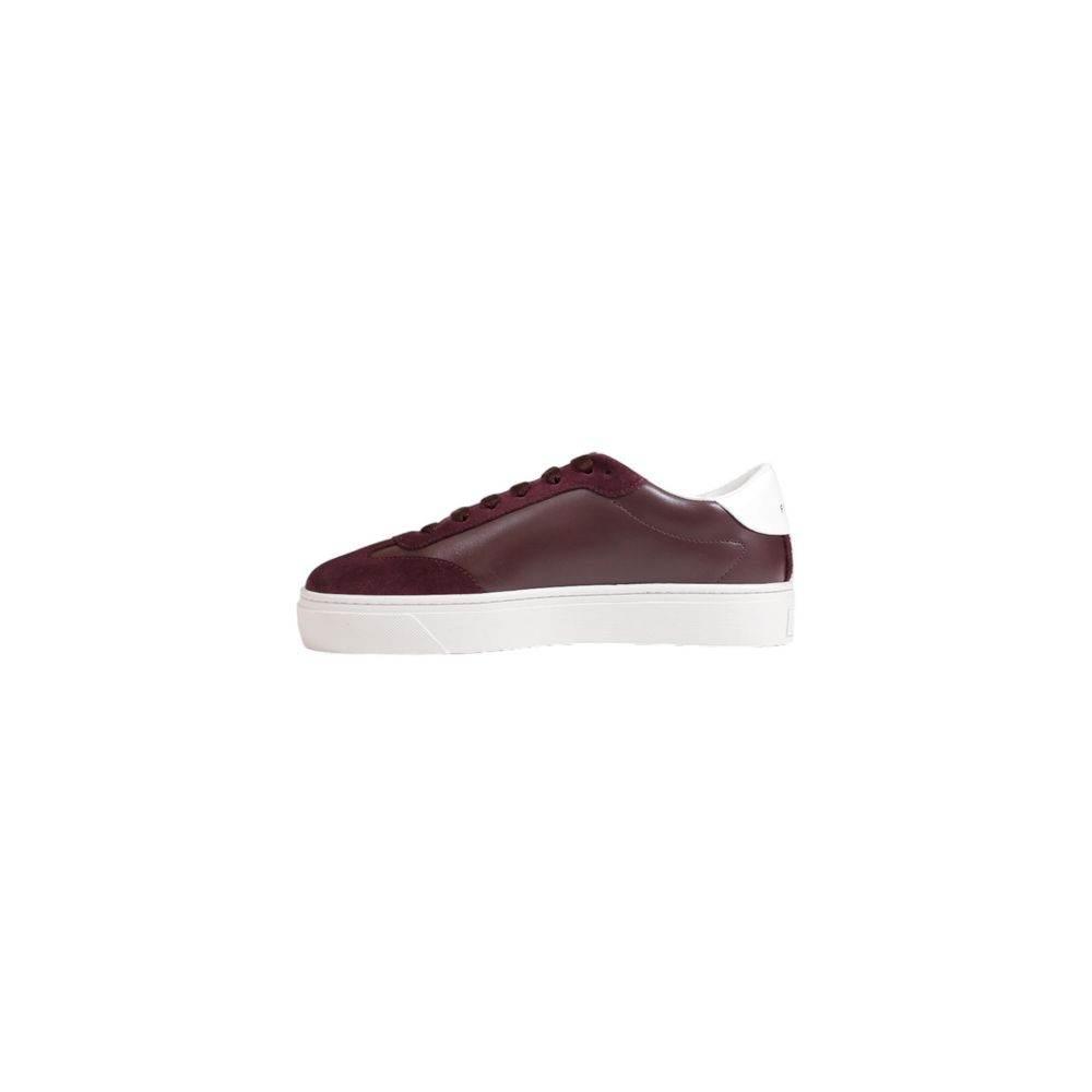 Furla Bordeaux Leather Sneaker - Hilstor