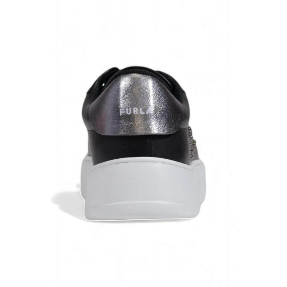 Furla Black Polyethylene Sneaker - Hilstor