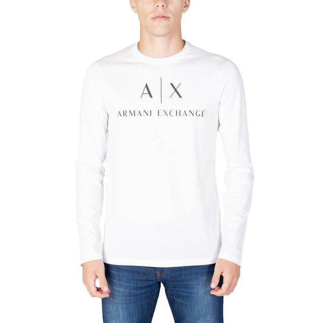 Armani Exchange White Cotton Shirt - Hilstor