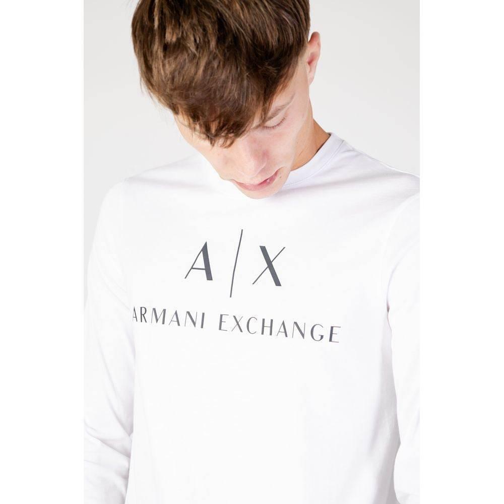 Armani Exchange White Cotton Shirt - Hilstor
