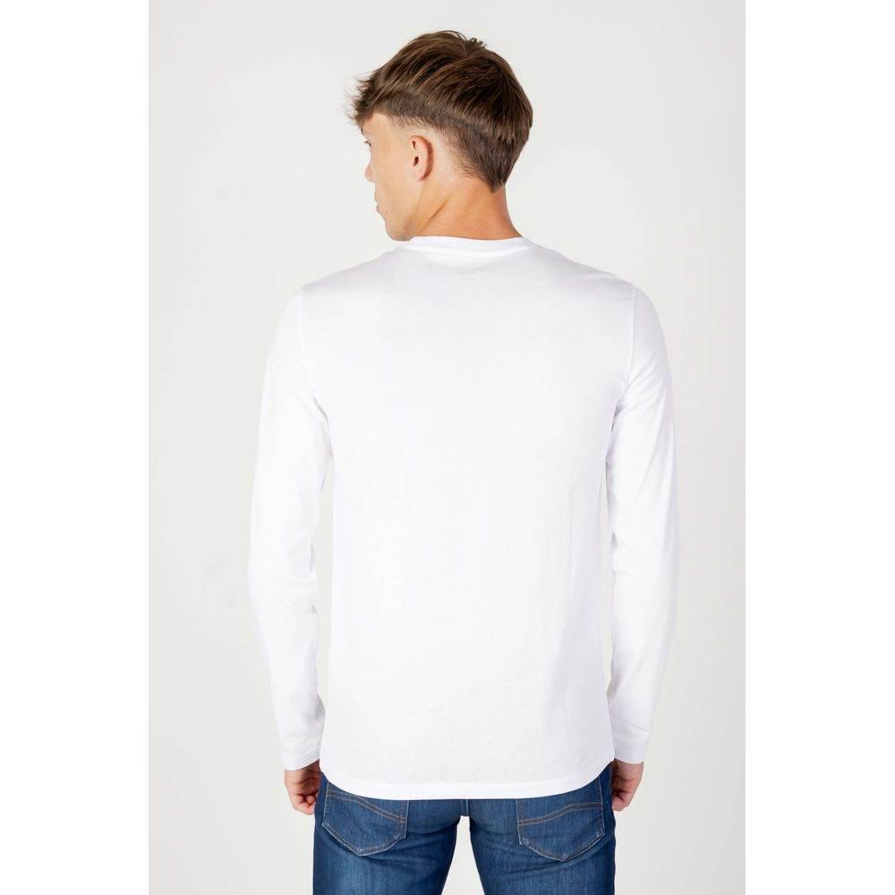 Armani Exchange White Cotton Shirt - Hilstor