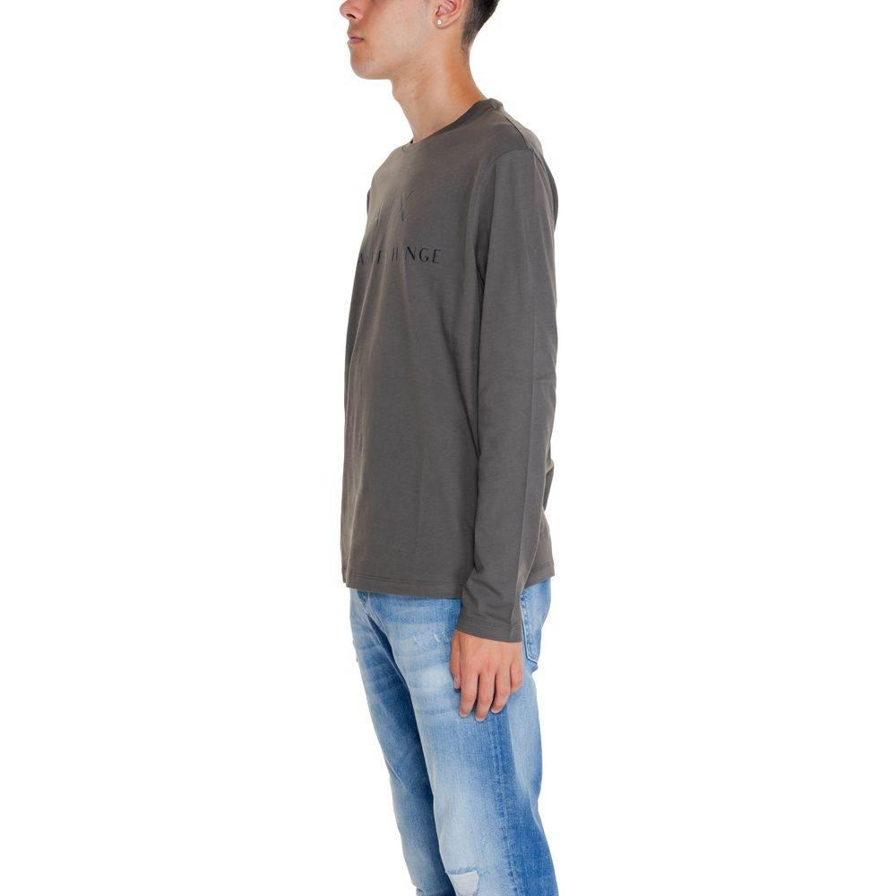 Armani Exchange Green Cotton Shirt - Hilstor