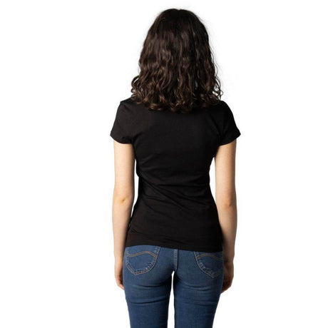 Armani Exchange Black Cotton Tops & T-Shirt - Hilstor