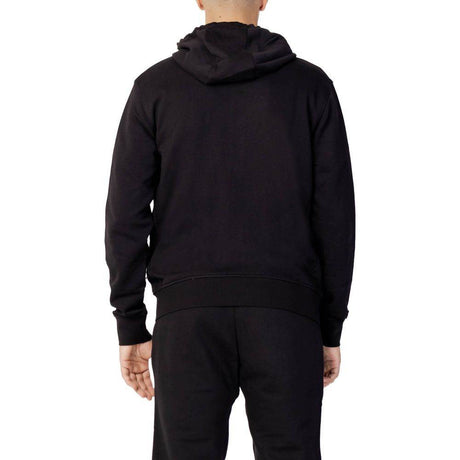 Armani Exchange Black Cotton Sweater - Hilstor