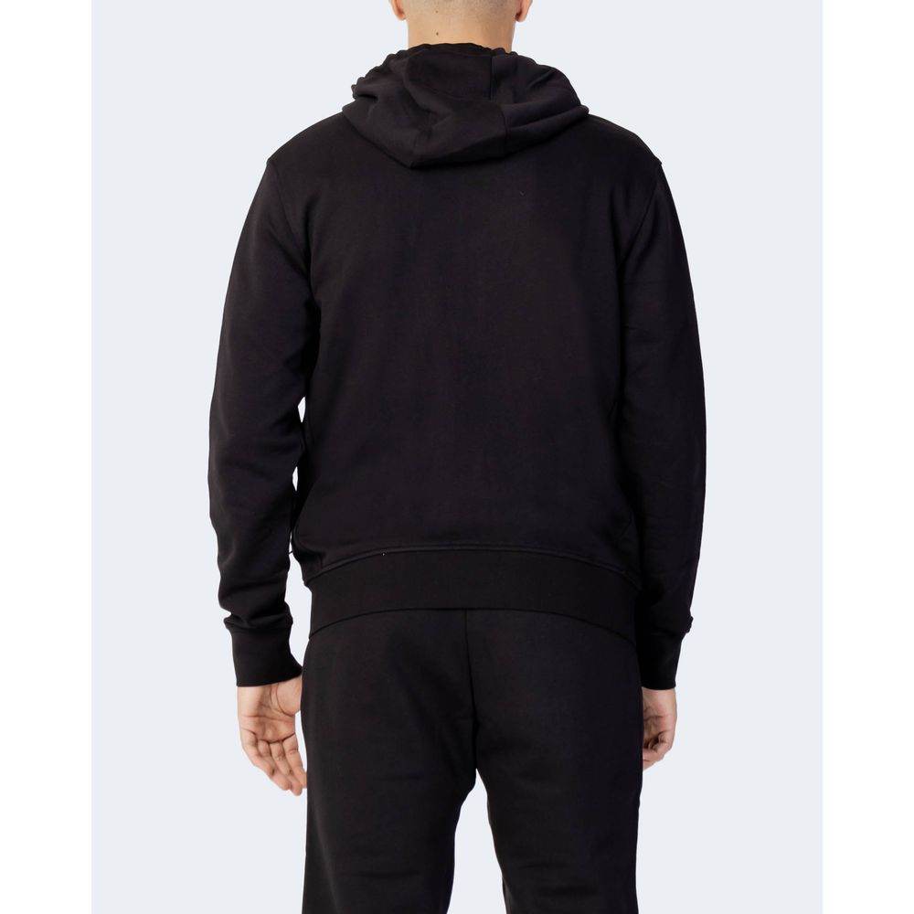 Armani Exchange Black Cotton Sweater - Hilstor