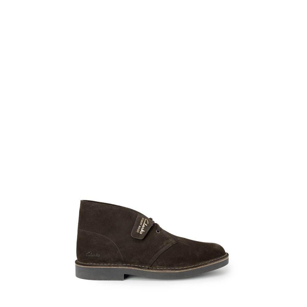 Clarks Brown Leather Boot - Hilstor