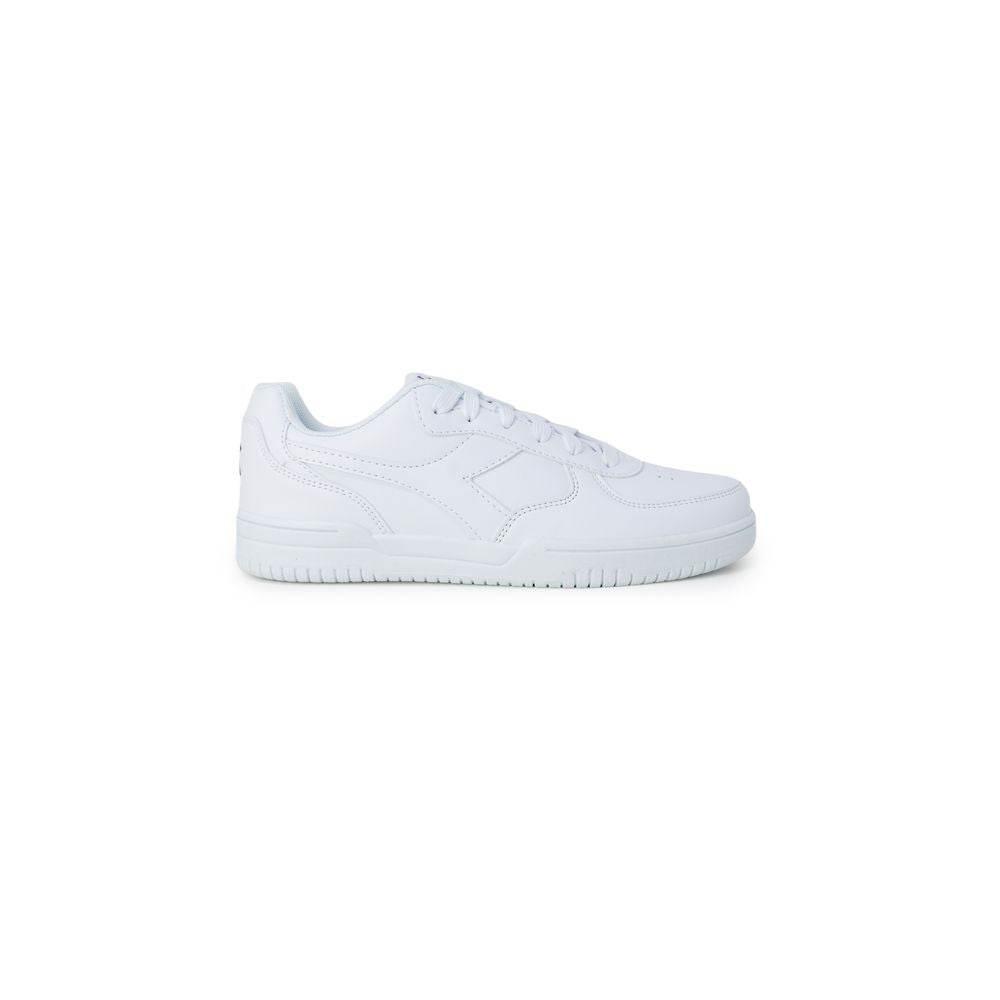 Diadora White Artificial Leather Sneaker - Hilstor