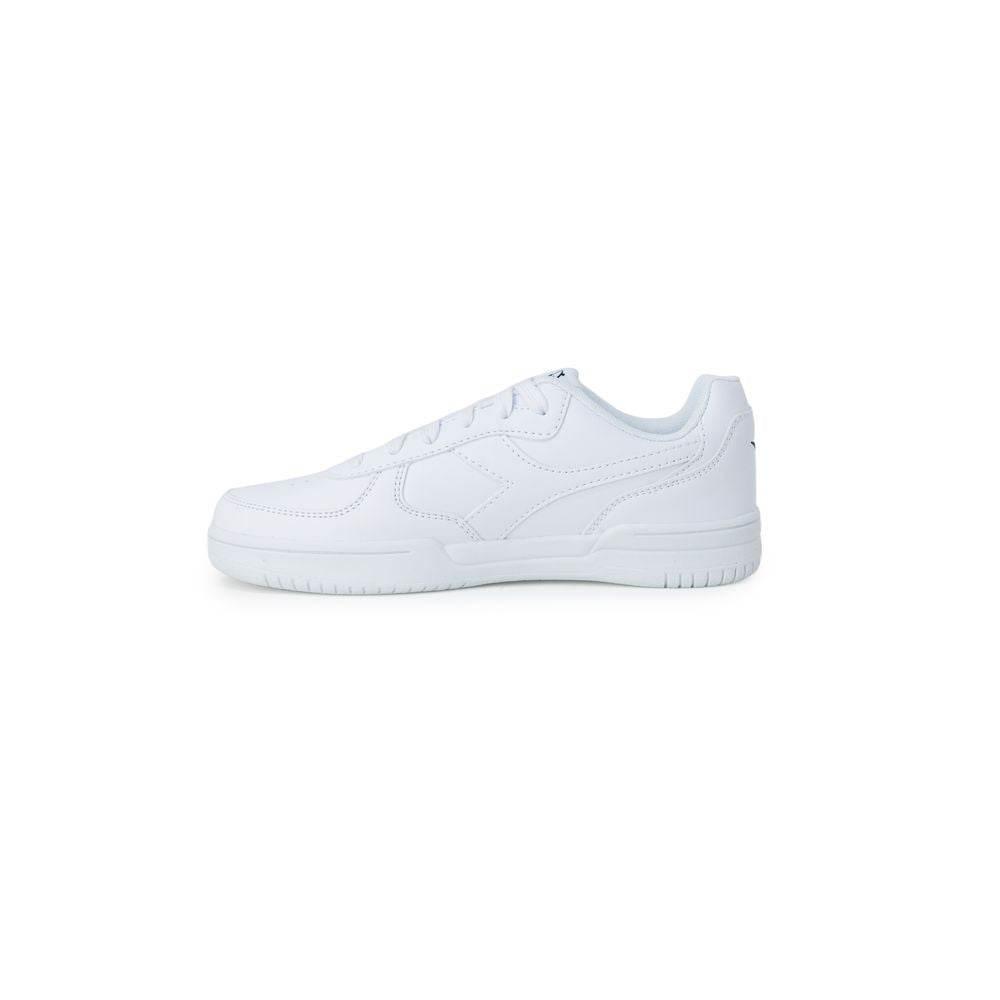 Diadora White Artificial Leather Sneaker - Hilstor