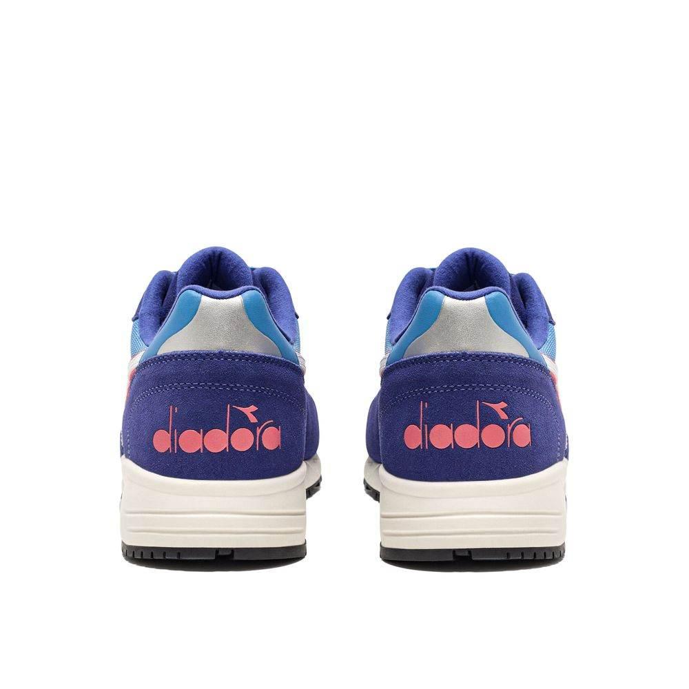 Diadora Blue Leather Sneaker - Hilstor