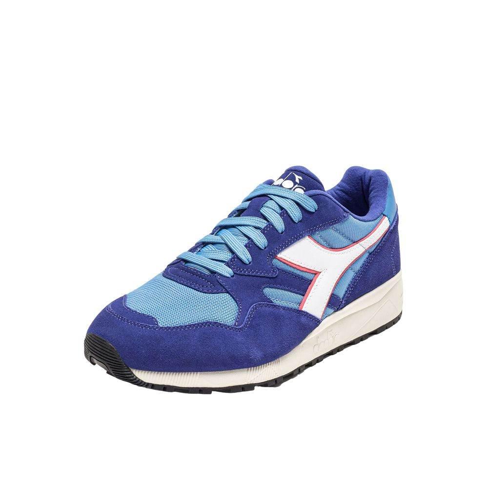 Diadora Blue Leather Sneaker - Hilstor